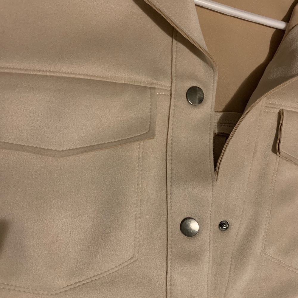 Good condition Truth by Republic faux suede jacket 💛 - Picture 5 of 12